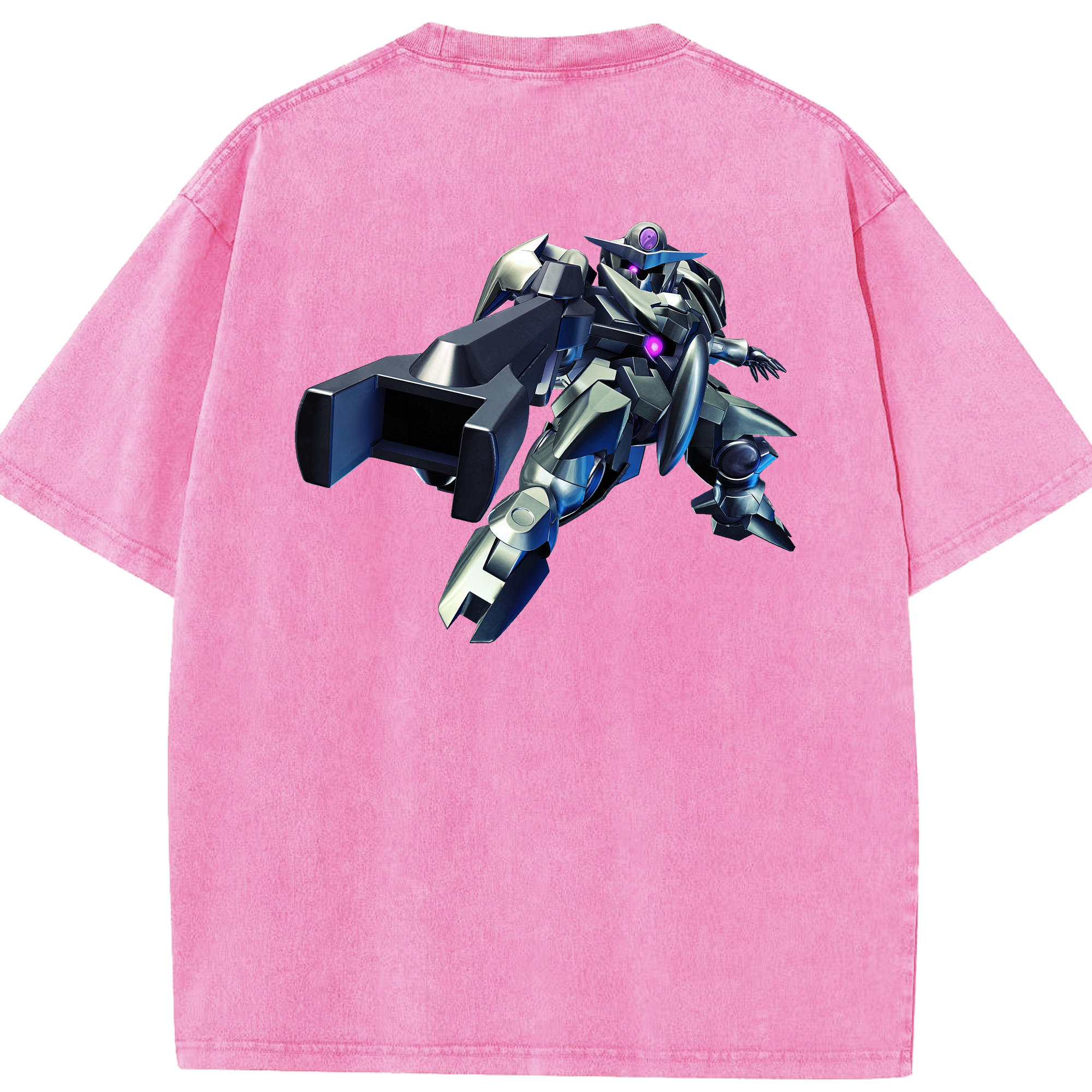 （画像用） 機動戦士ガンダム Mobile Suit Gundam 綿100% ヴィンテージ風 半袖Tシャツ（背面プリント）
